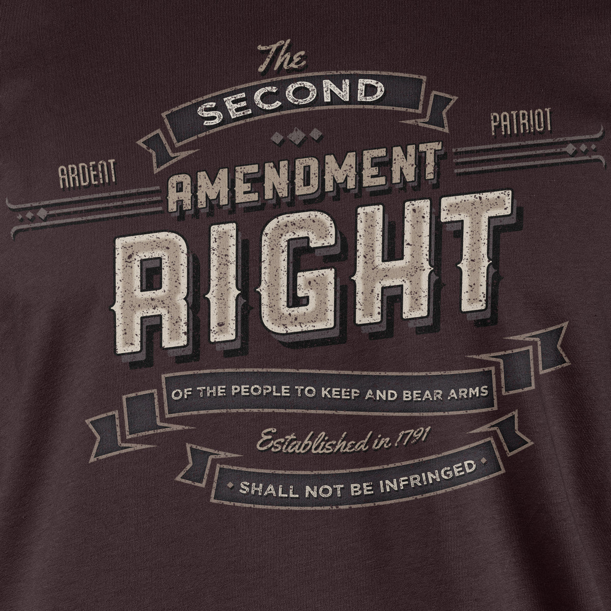 2A Vintage-Men's Shirt-Ardent Patriot Apparel Co.