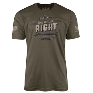 2A Vintage-Men's Shirt-Army-S-Ardent Patriot Apparel Co.