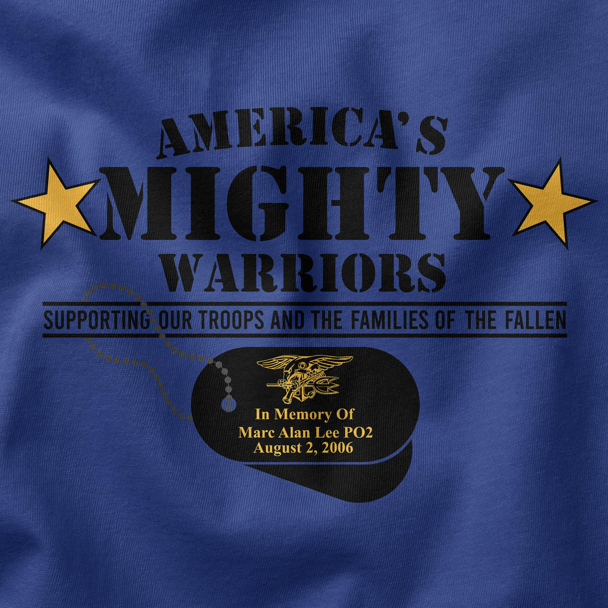 America's Mighty Warriors-Men's Shirt-Ardent Patriot Apparel Co.