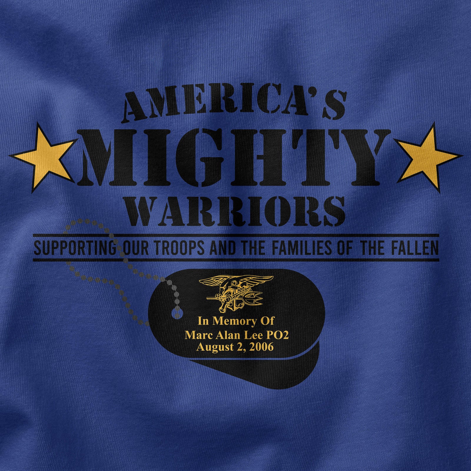America's Mighty Warriors-Men's Shirt-Ardent Patriot Apparel Co.