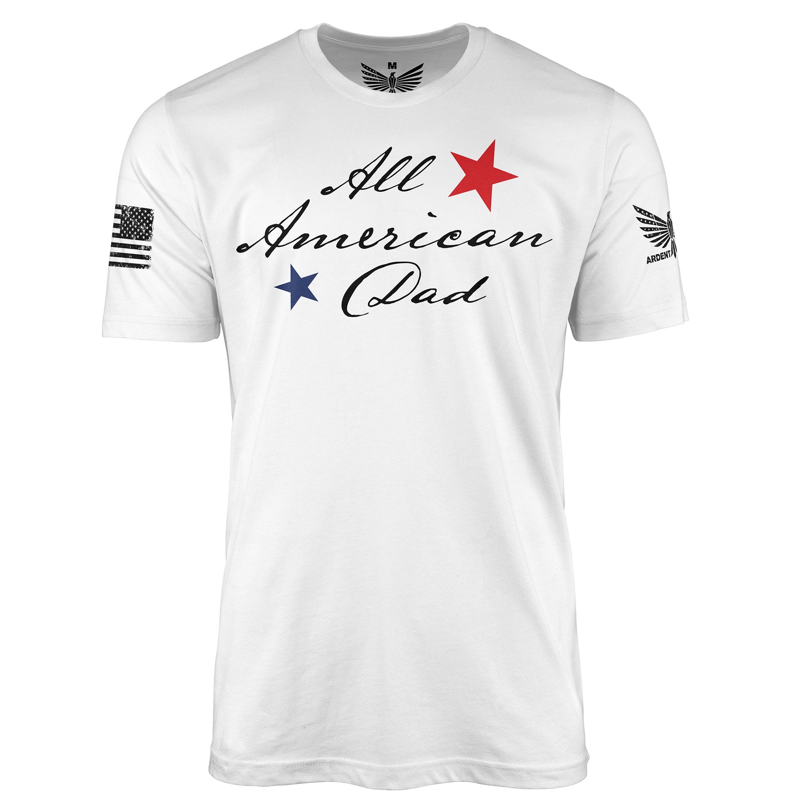 All American Dad-Men's Shirt-S-Ardent Patriot Apparel Co.