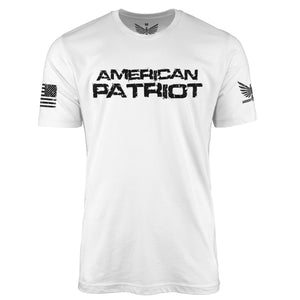 American Patriot-Men's Shirt-White-S-Ardent Patriot Apparel Co.