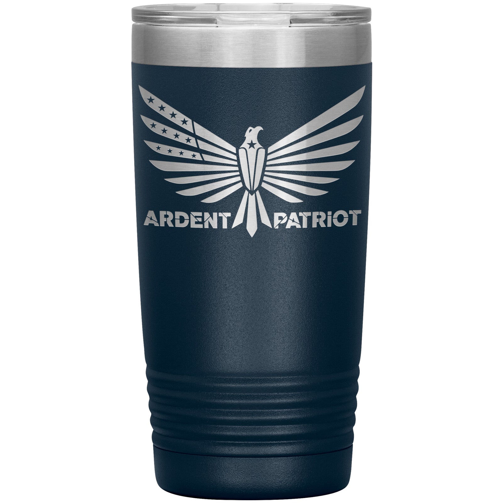 Ardent Patriot Tumbler 20oz-Tumblers-Black Tumbler-Ardent Patriot Apparel Co.