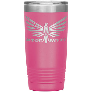 Ardent Patriot Tumbler 20oz-Tumblers-Pink Tumbler-Ardent Patriot Apparel Co.