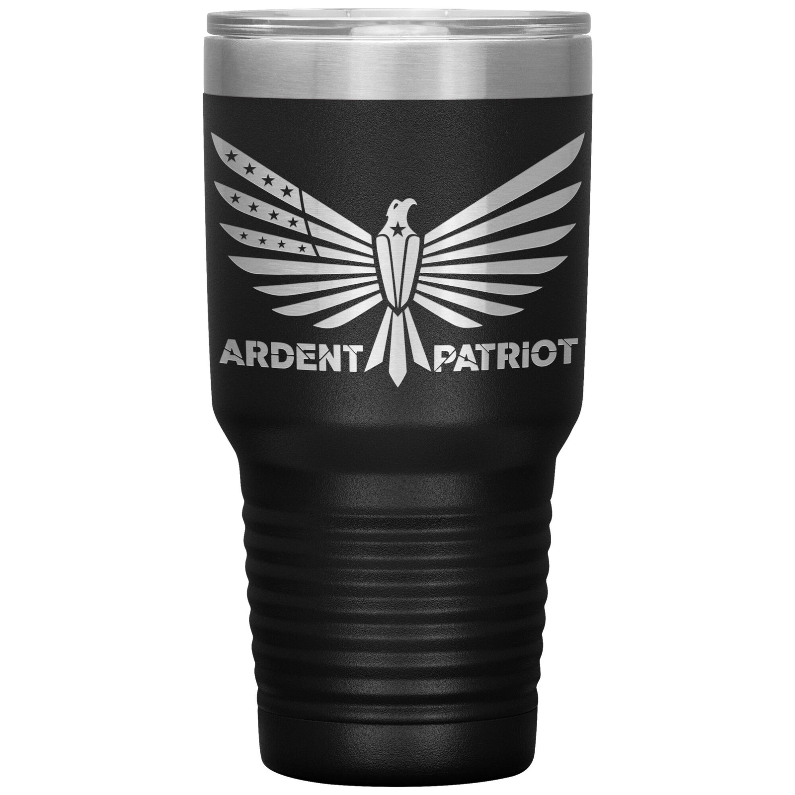 Ardent Patriot Tumbler 30oz-Tumblers-Black Tumbler-Ardent Patriot Apparel Co.