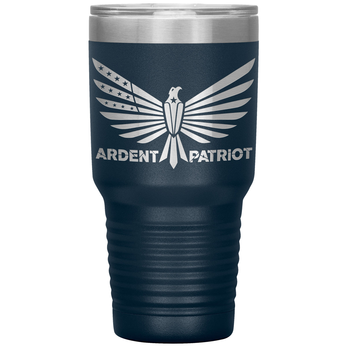 Ardent Patriot Tumbler 30oz-Tumblers-Navy Tumbler-Ardent Patriot Apparel Co.