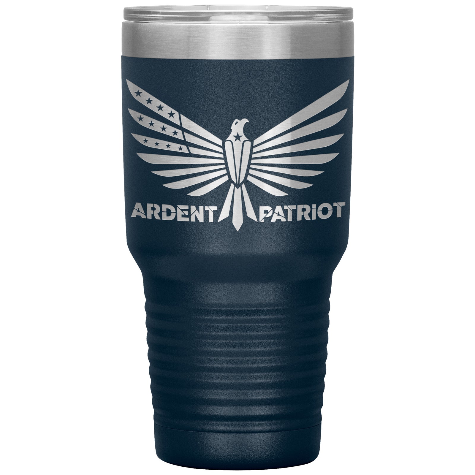 Ardent Patriot Tumbler 30oz-Tumblers-Navy Tumbler-Ardent Patriot Apparel Co.