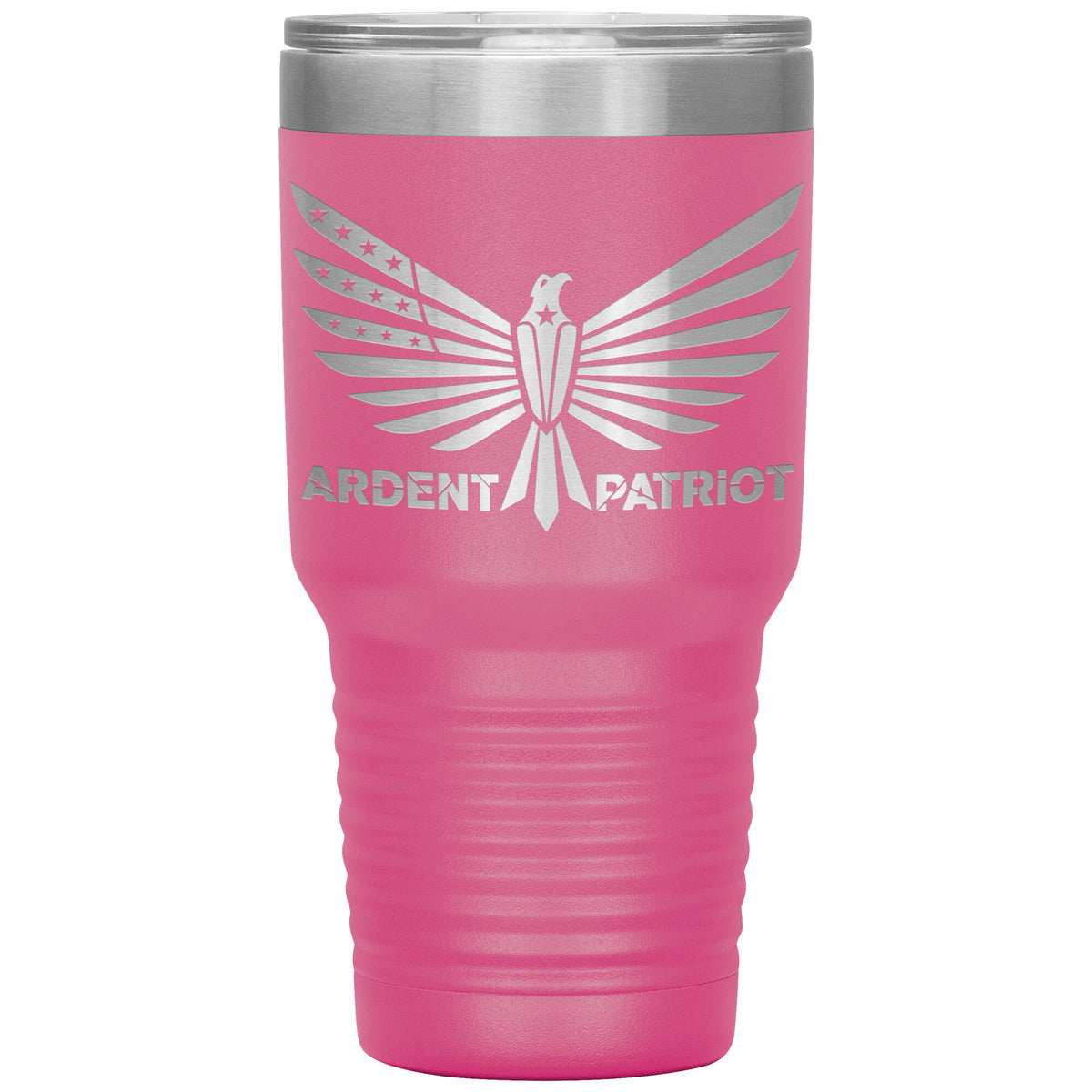 Ardent Patriot Tumbler 30oz-Tumblers-Pink Tumbler-Ardent Patriot Apparel Co.