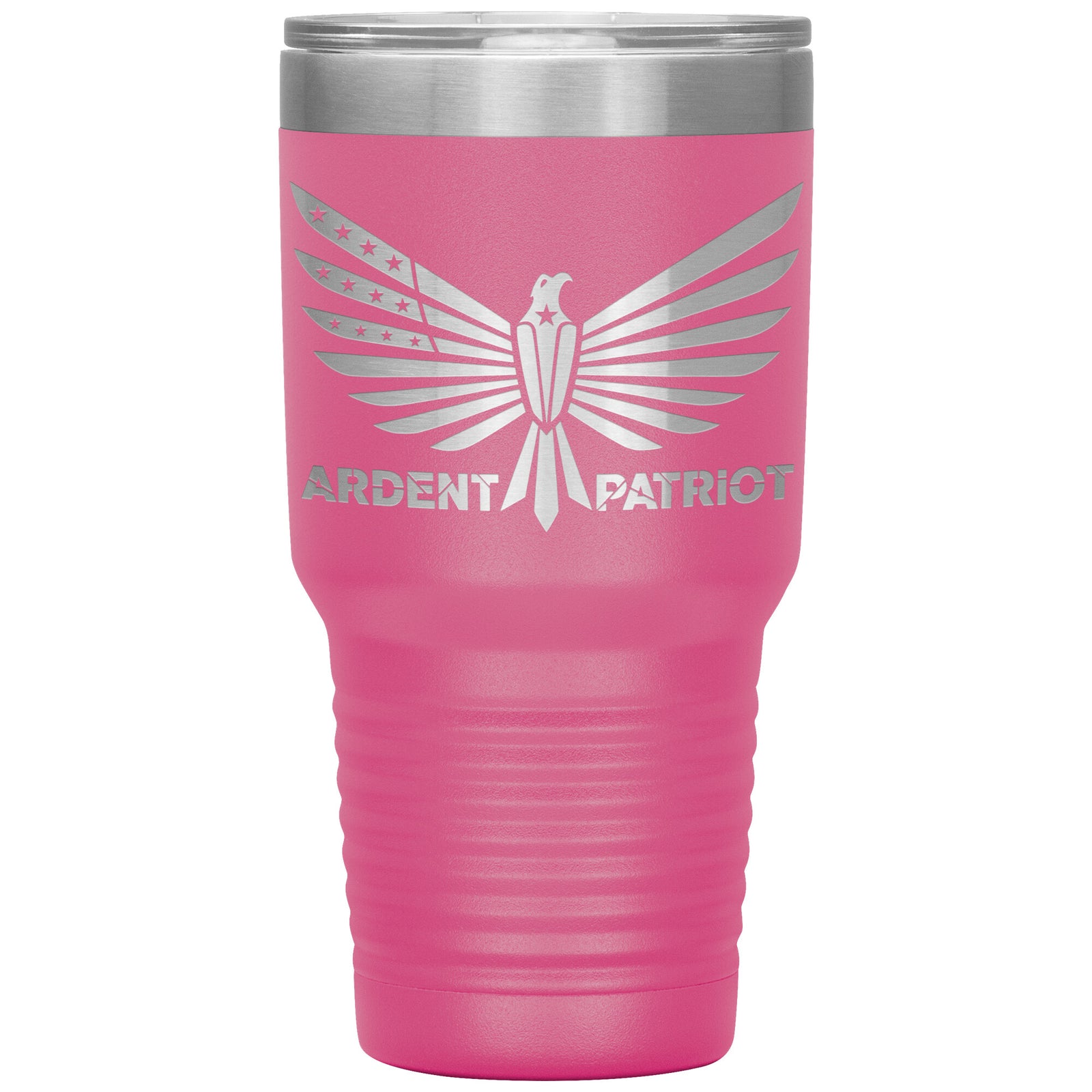 Ardent Patriot Tumbler 30oz-Tumblers-Pink Tumbler-Ardent Patriot Apparel Co.