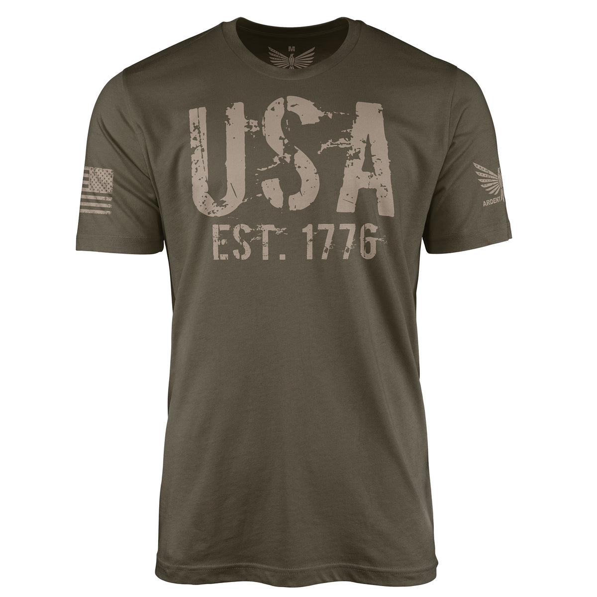 Established 1776-Men&#39;s Shirt-S-Ardent Patriot Apparel Co.