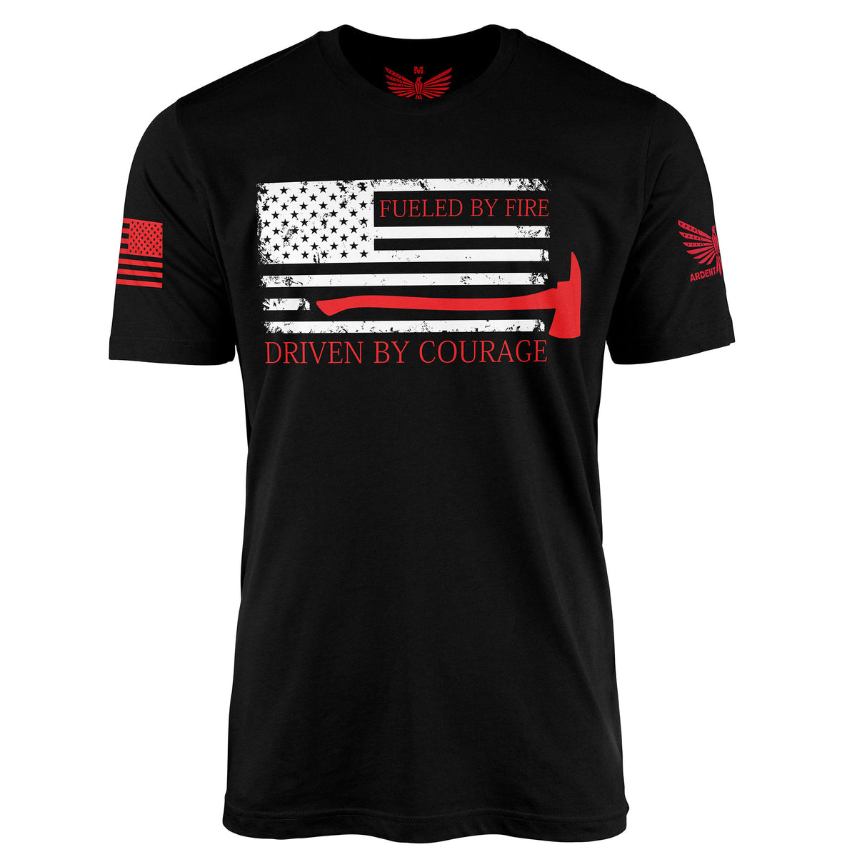Fueled By Fire-Men&#39;s Shirt-S-Ardent Patriot Apparel Co.
