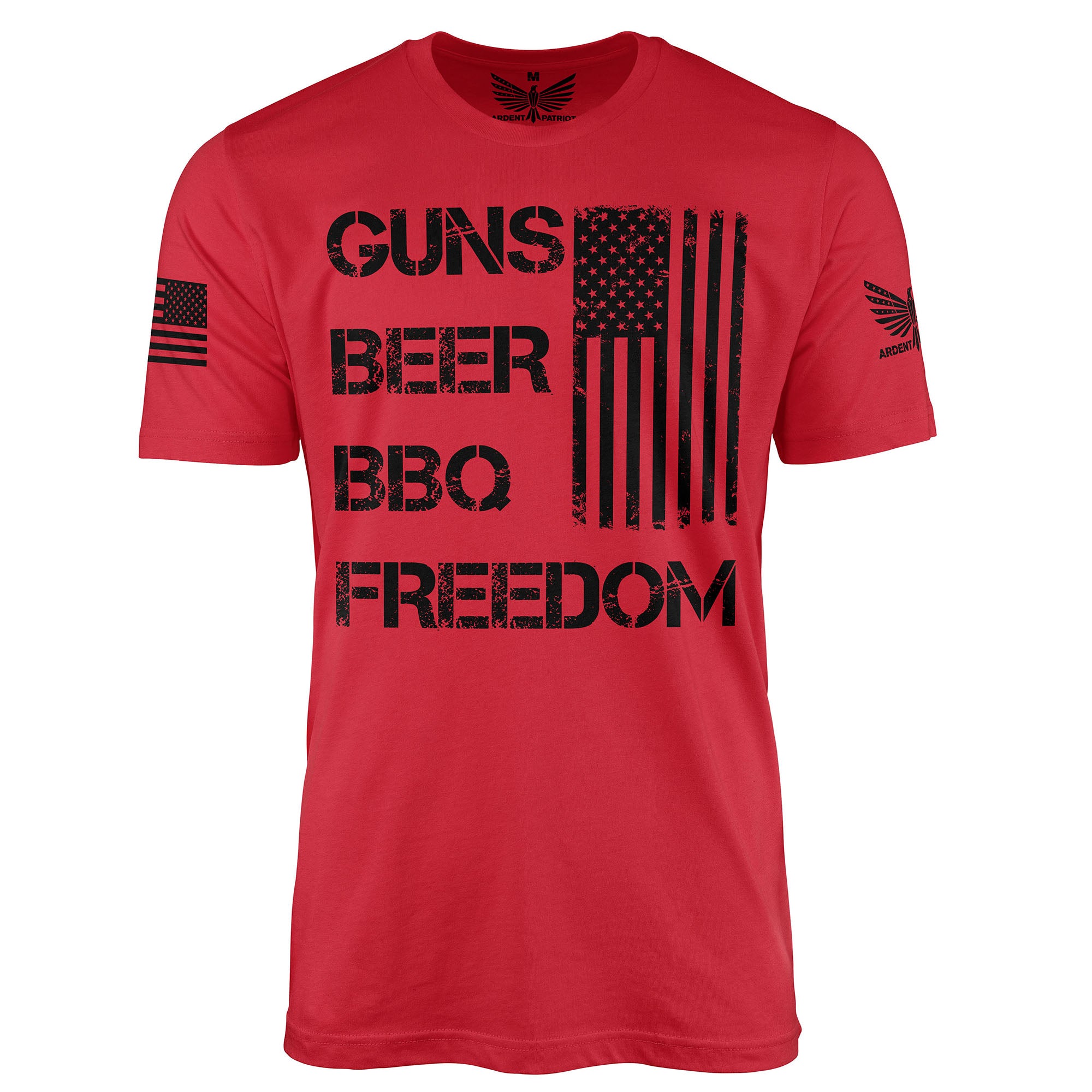 GBBF-Men's Shirt-Red-S-Ardent Patriot Apparel Co.
