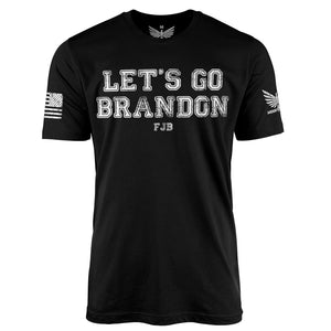 Let's Go Brandon-Men's Shirt-Black-S-Ardent Patriot Apparel Co.