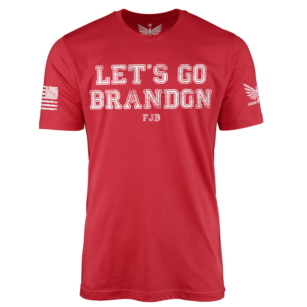 Let's Go Brandon Red or Blue Short Sleeve Shirt