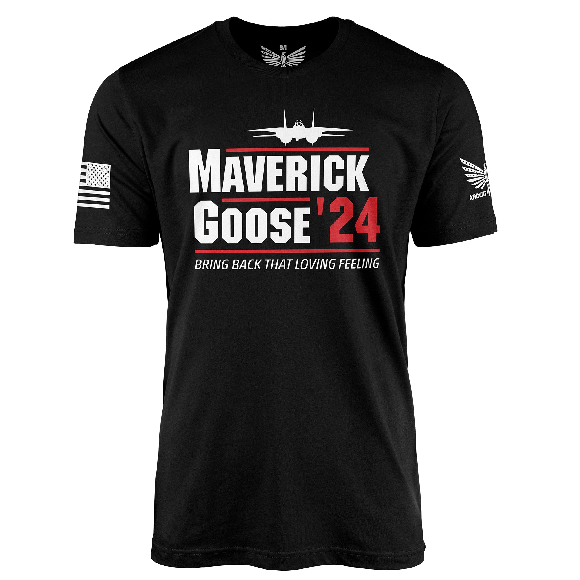 Maverick Goose 2024-Men's Shirt-Navy-S-Ardent Patriot Apparel Co.