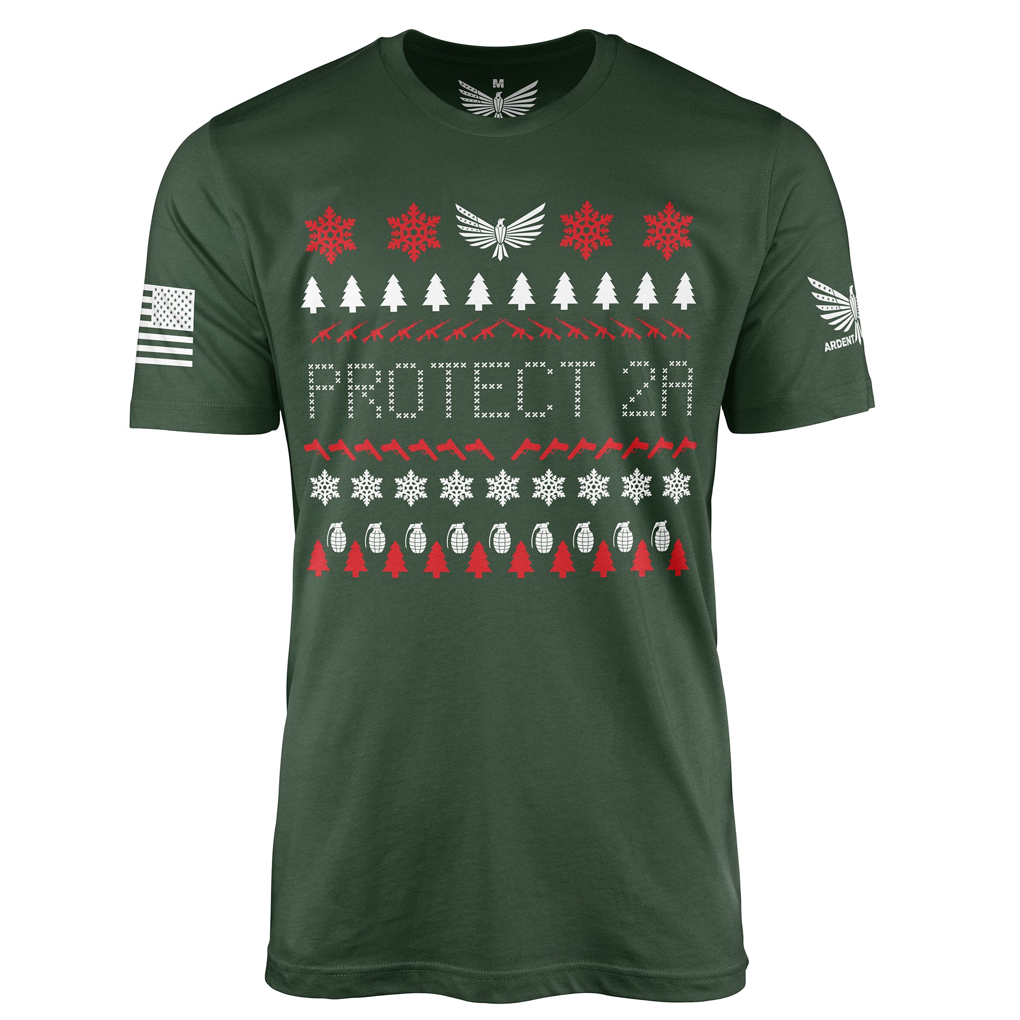 Protect 2A Christmas-Men's Shirt-S-Ardent Patriot Apparel Co.