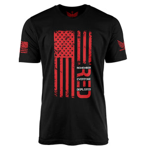 R.E.D. Flag-Men's Shirt-S-Ardent Patriot Apparel Co.