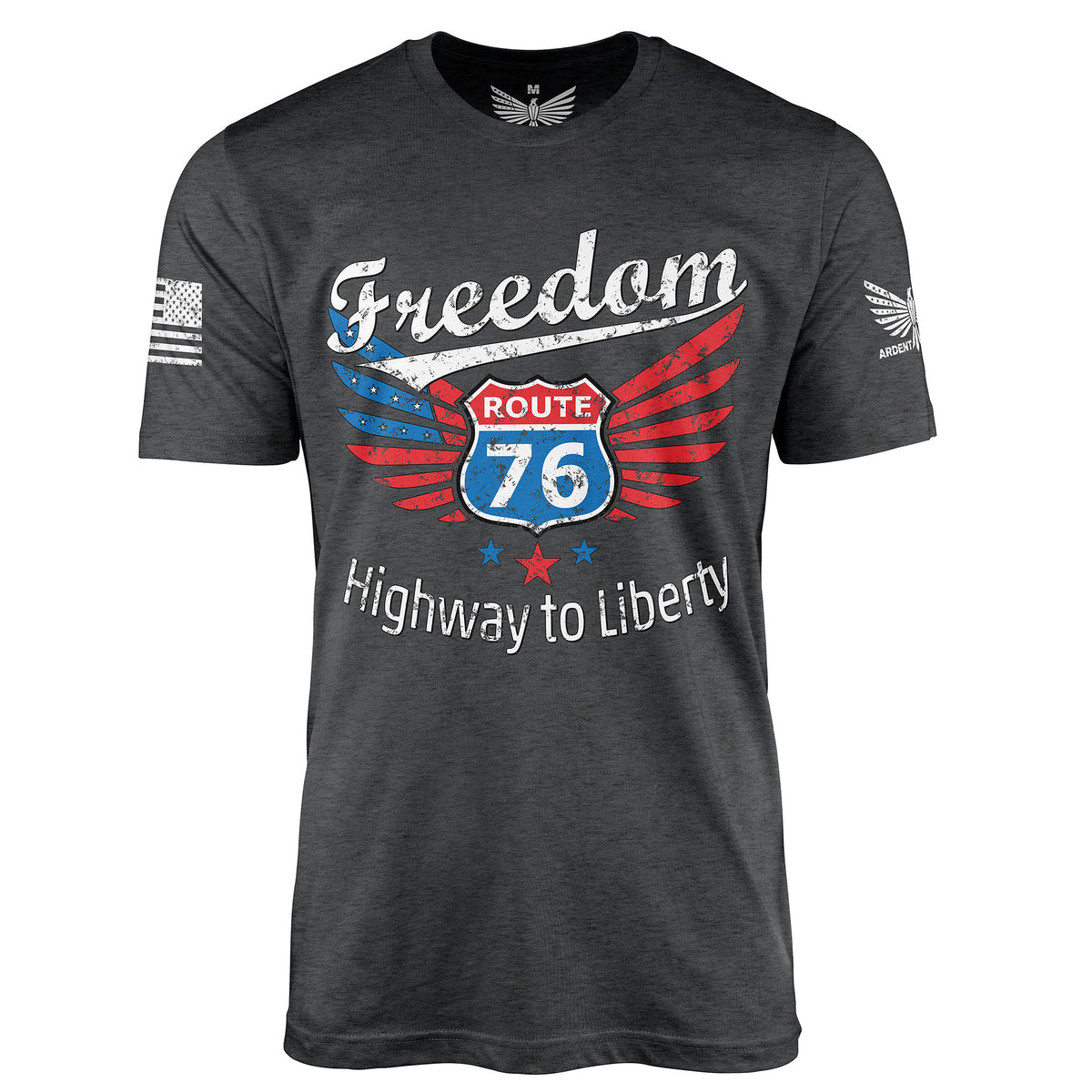 Route 76-Men&#39;s Shirt-S-Ardent Patriot Apparel Co.