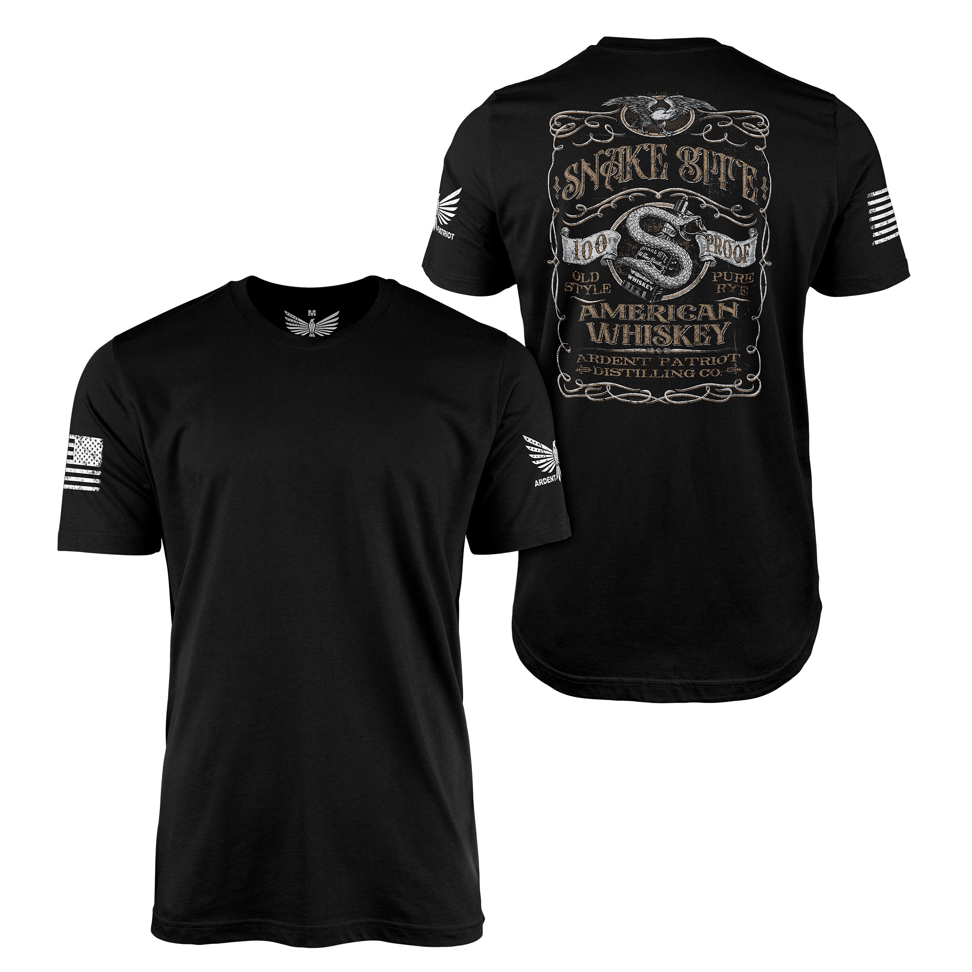 Snake Bite-Men's Shirt-S-Ardent Patriot Apparel Co.