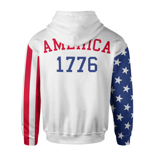 Team USA Hoodie-Premium Hoodie-Ardent Patriot Apparel Co.