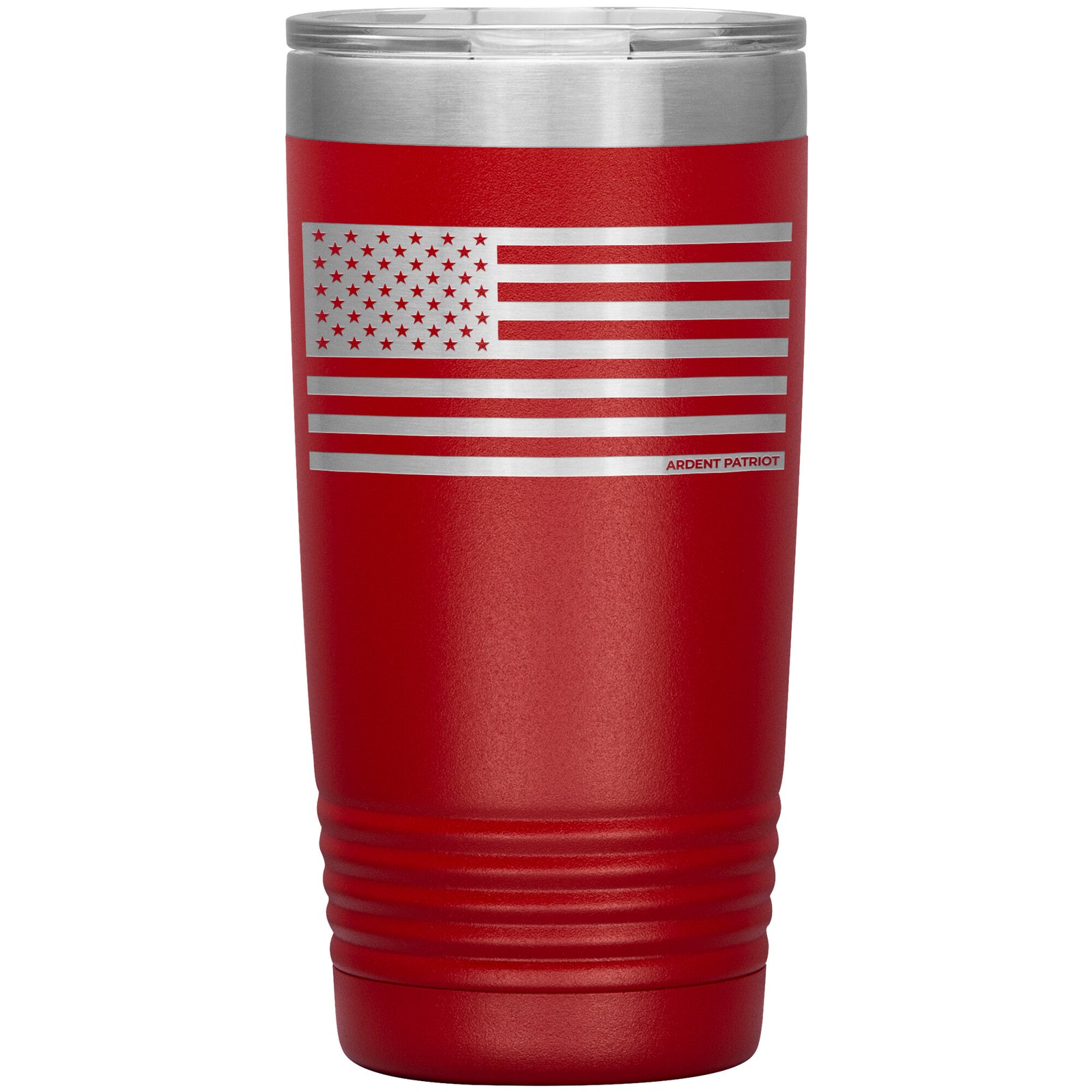 US Flag Tumbler 20oz-Tumblers-Black Tumbler-Ardent Patriot Apparel Co.