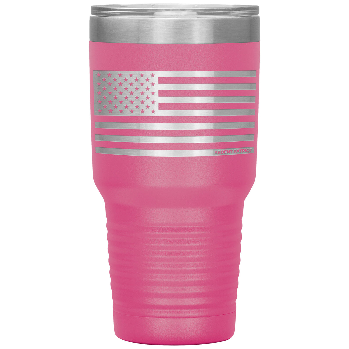 US Flag Tumbler 30oz-Tumblers-Pink Tumbler-Ardent Patriot Apparel Co.