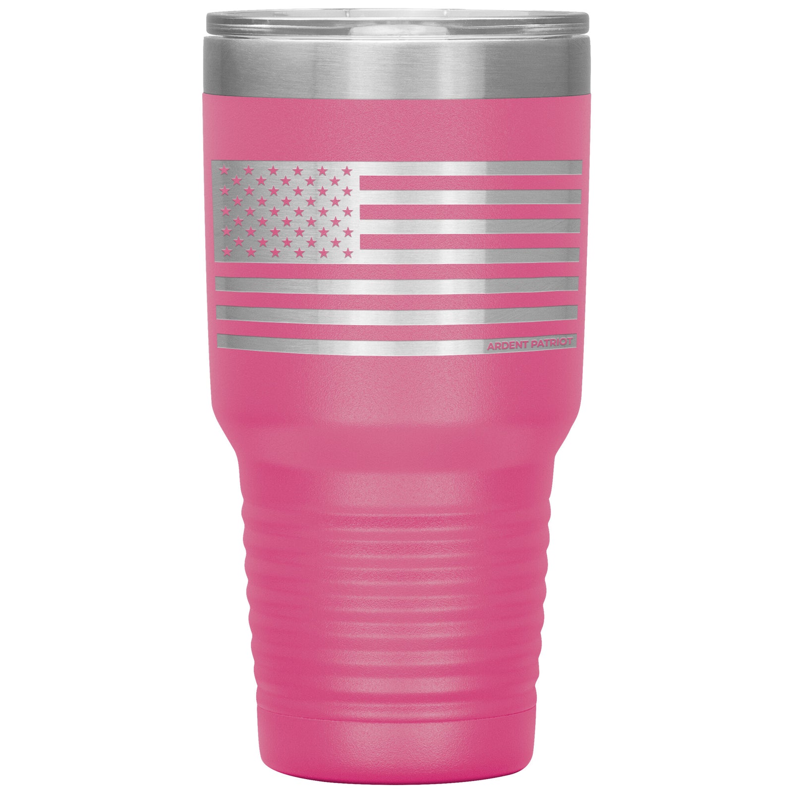 US Flag Tumbler 30oz-Tumblers-Pink Tumbler-Ardent Patriot Apparel Co.