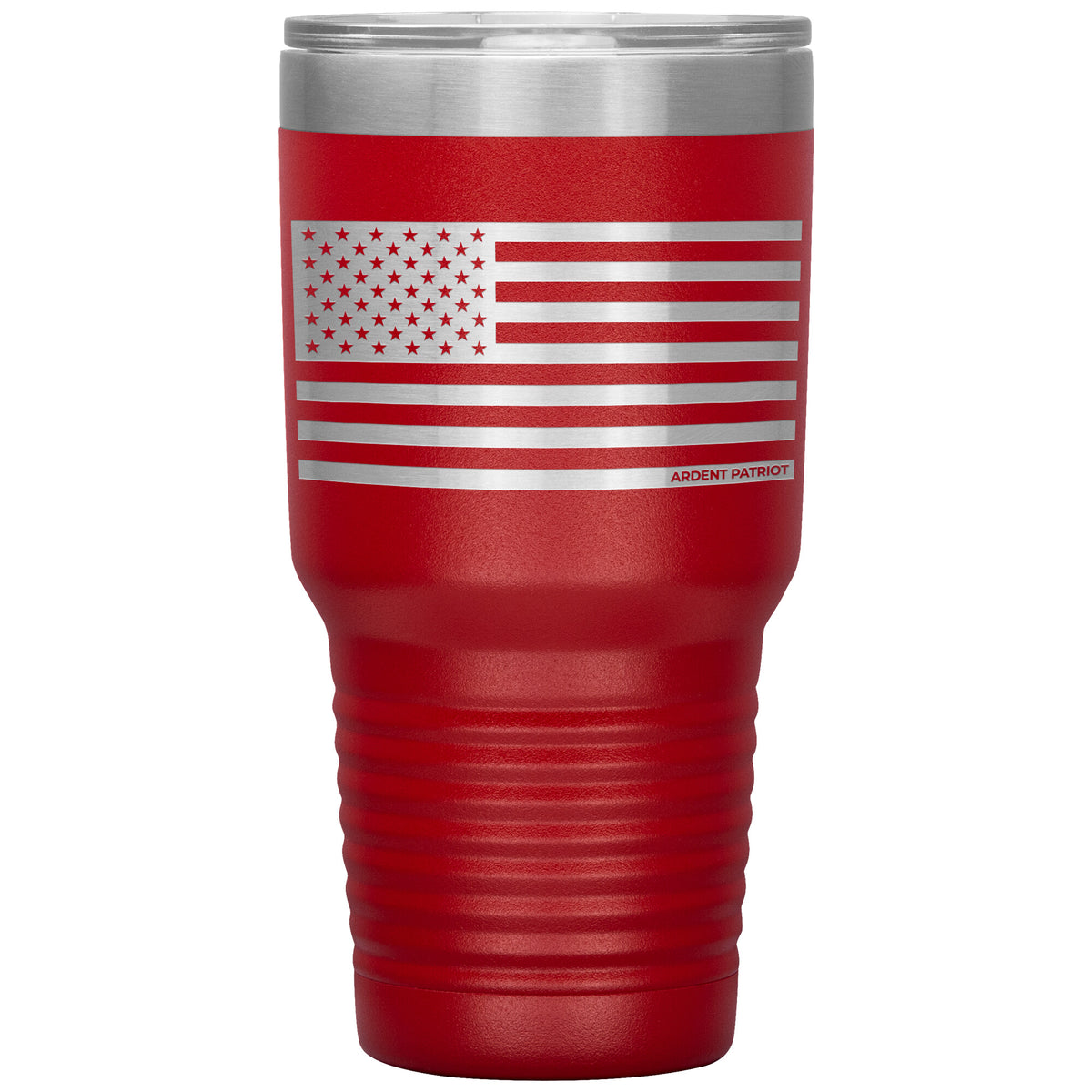 US Flag Tumbler 30oz-Tumblers-Red Tumbler-Ardent Patriot Apparel Co.
