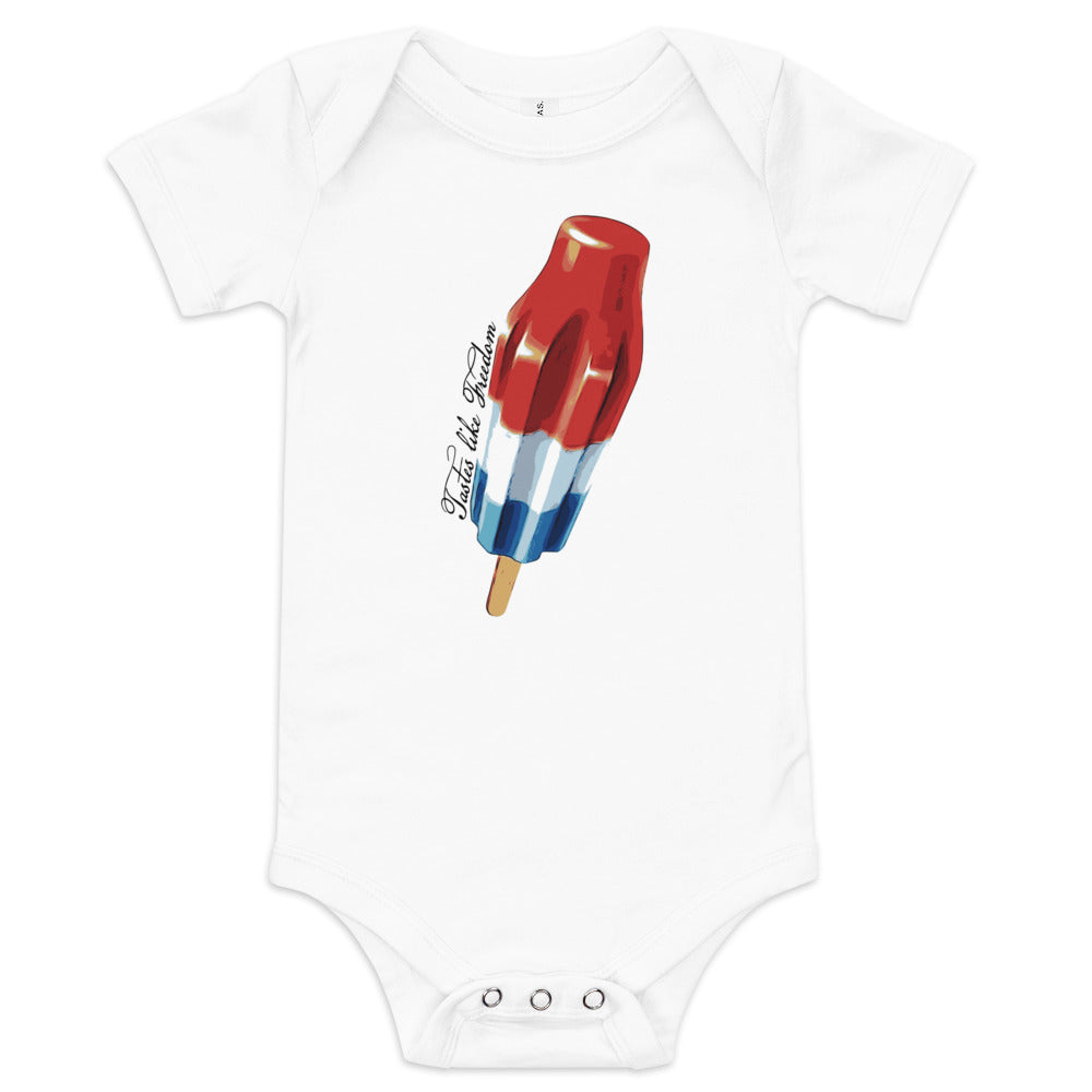 Tastes Like Freedom Baby-Onesie-3-6m-Ardent Patriot Apparel Co.
