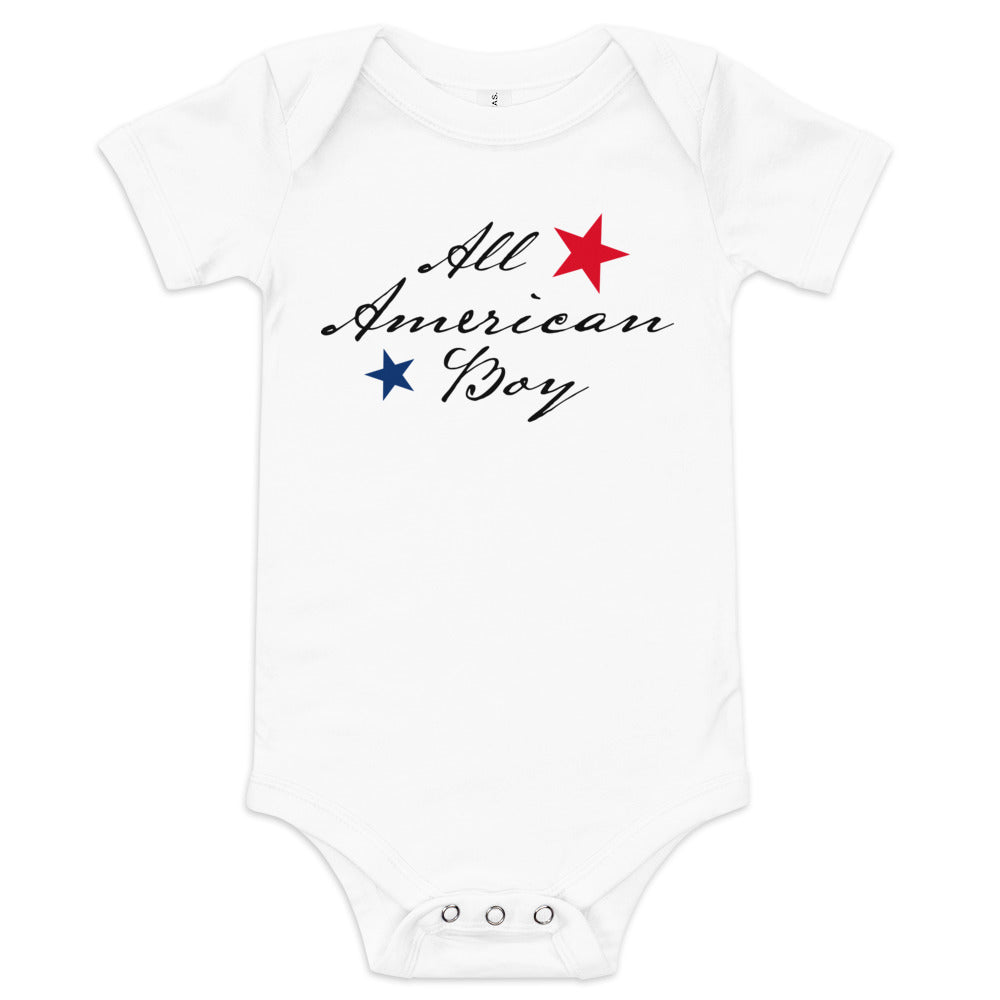 All American Baby Boy-Onesie-3-6m-Ardent Patriot Apparel Co.