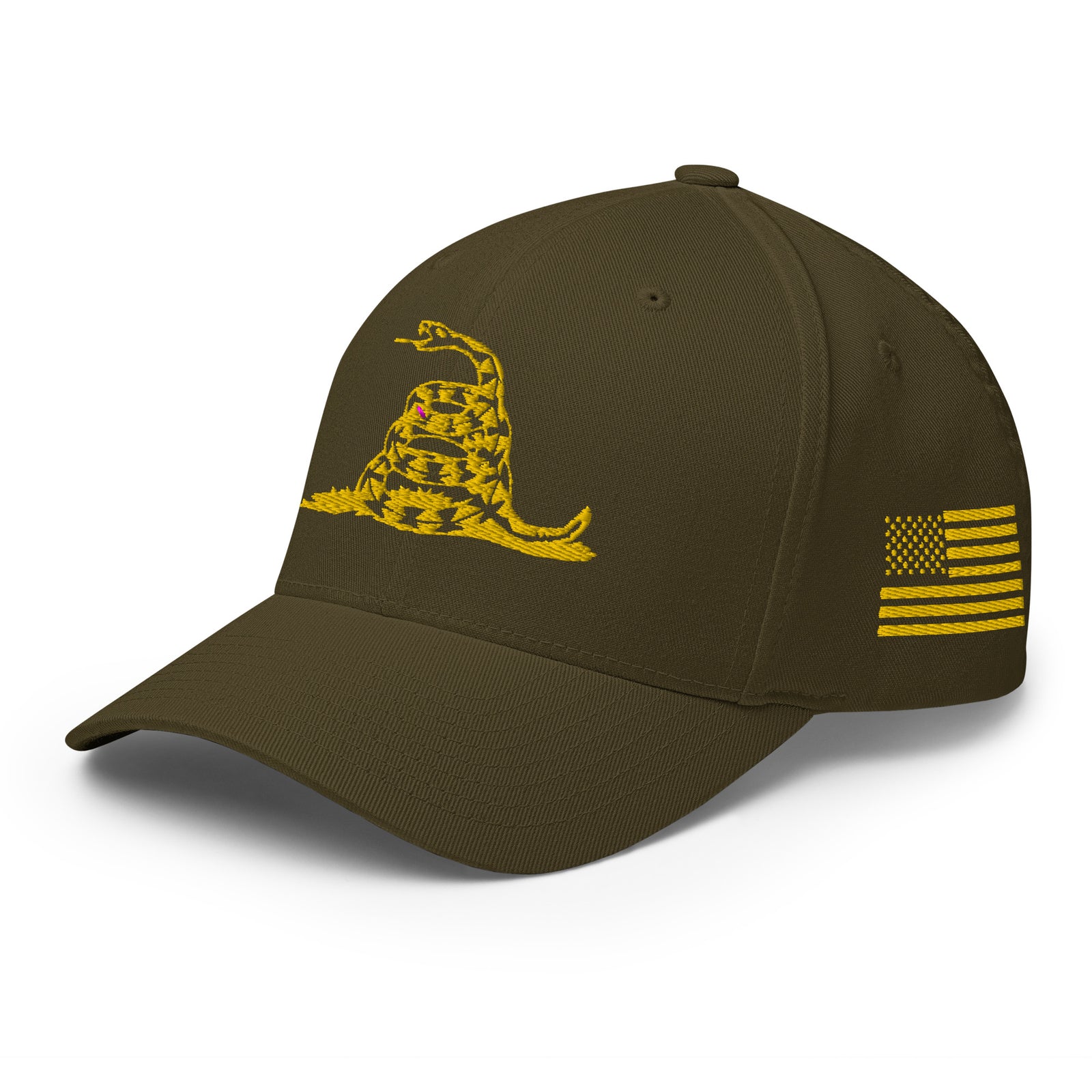 Don't Tread On Me Flexfit Hat-Hats-Ardent Patriot Apparel Co.