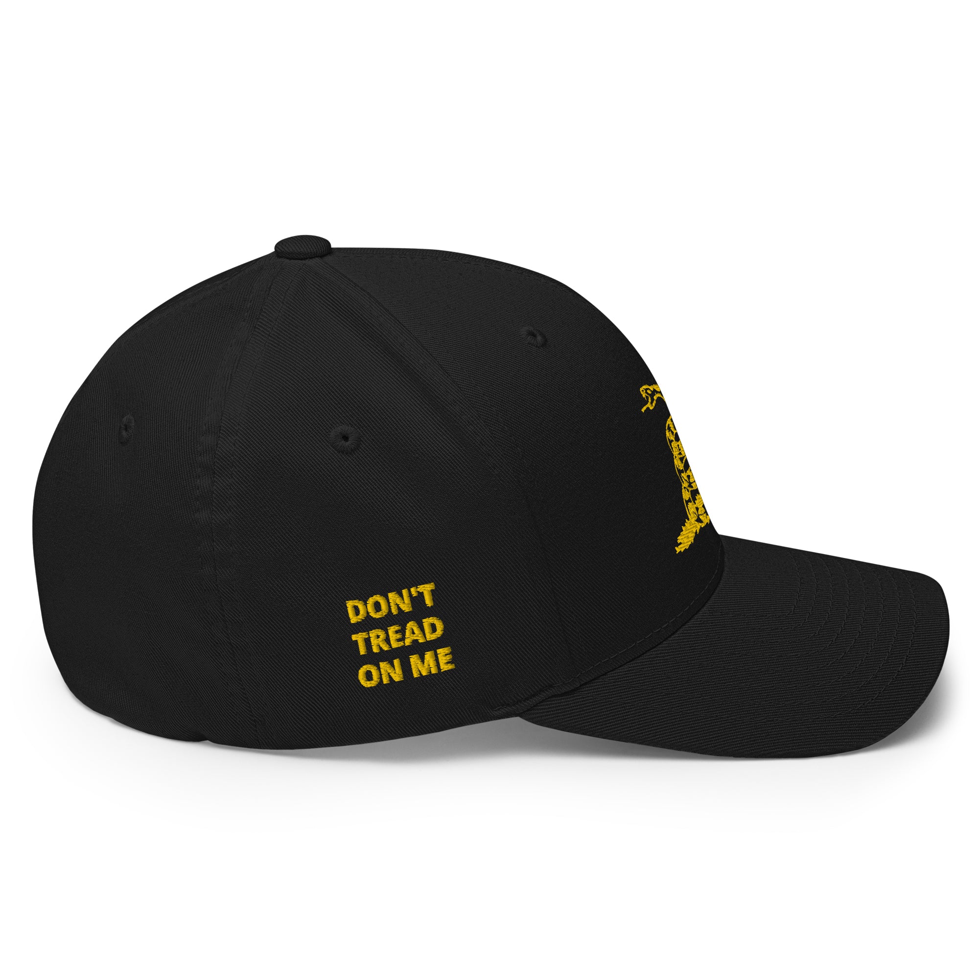 DON'T TREAD ON ME HAT FLEXFIT FITTED CAP GADSDEN FLAG S/M L/XL XL DON'T TREAD ON ME HAT FLEXFIT FITTED CAP GADSDEN FLAG S/M L/XL XL