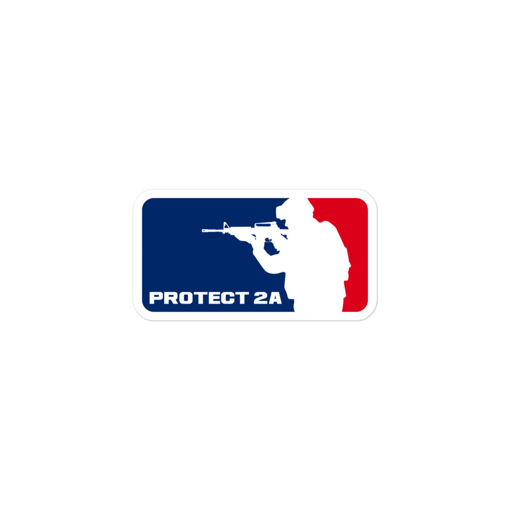 2A League Sticker-Sticker-3″×1.5″-Ardent Patriot Apparel Co.