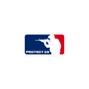 2A League Sticker-Sticker-3″×1.5″-Ardent Patriot Apparel Co.