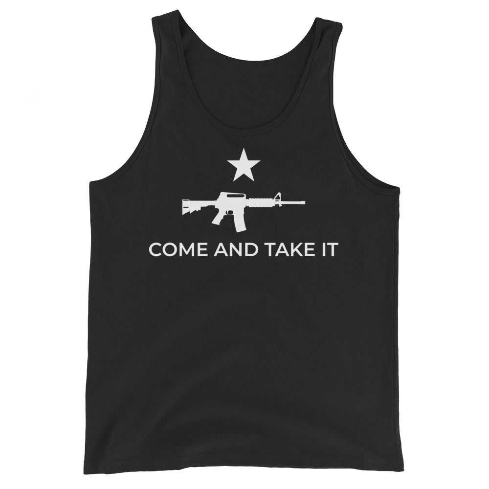Come And Take It Tank-Tank Top-Black-XS-Ardent Patriot Apparel Co.