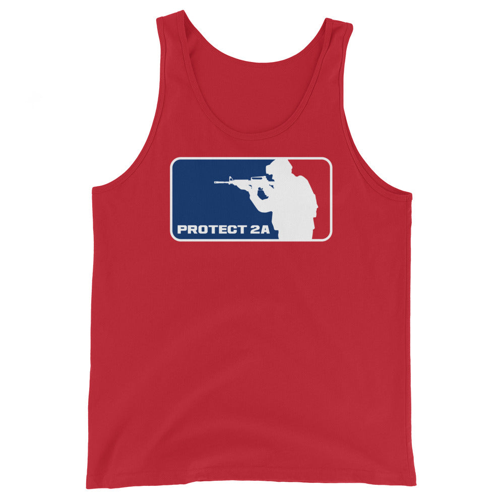 2A League Tank-Tank Top-Red-XS-Ardent Patriot Apparel Co.