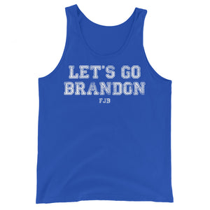 Let's Go Brandon Tank-Tank Top-True Royal-XS-Ardent Patriot Apparel Co.