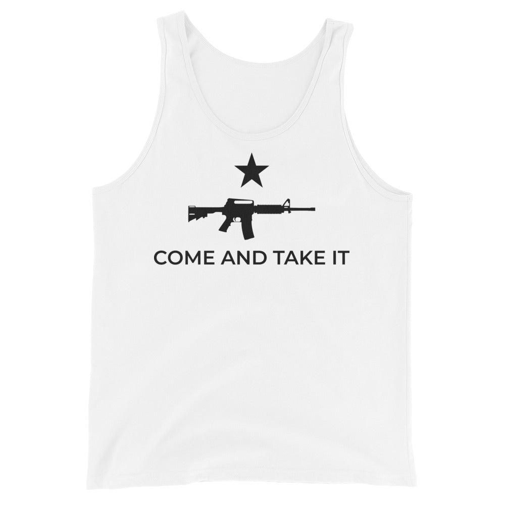 Come And Take It Tank-Tank Top-White-XS-Ardent Patriot Apparel Co.