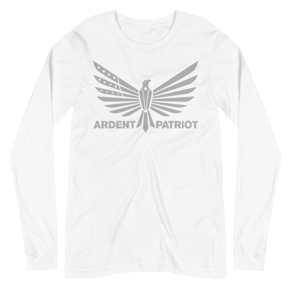 Basic Long Sleeve-Long Sleeve-White-S-Ardent Patriot Apparel Co.
