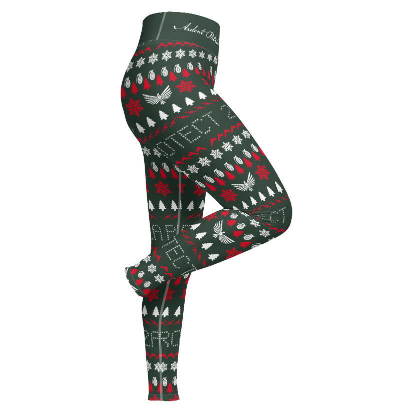 Protect 2A Christmas Leggings-Leggings-XS-Ardent Patriot Apparel Co.