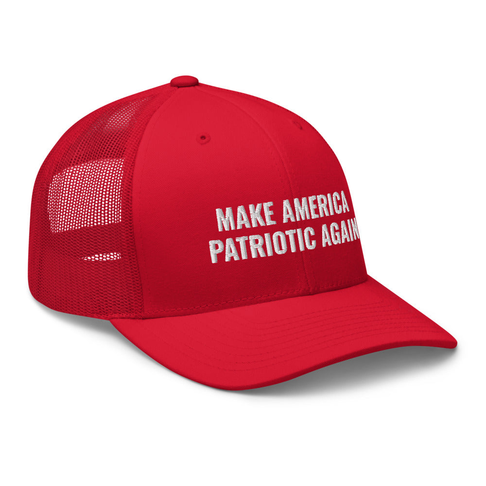 Make America Patriotic Again Trucker Hat-Hats-Ardent Patriot Apparel Co.