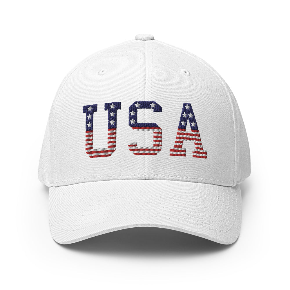 Team USA Flexfit Hat-Hats-Ardent Patriot Apparel Co.