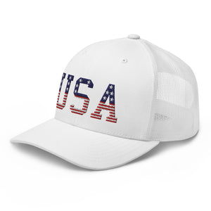 Team USA Trucker Hat-Hats-Ardent Patriot Apparel Co.