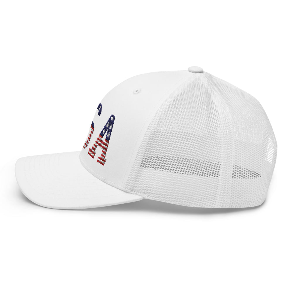 Team USA Trucker Hat-Hats-Ardent Patriot Apparel Co.