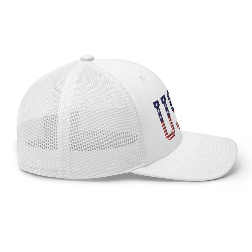 Team USA Trucker Hat-Hats-Ardent Patriot Apparel Co.