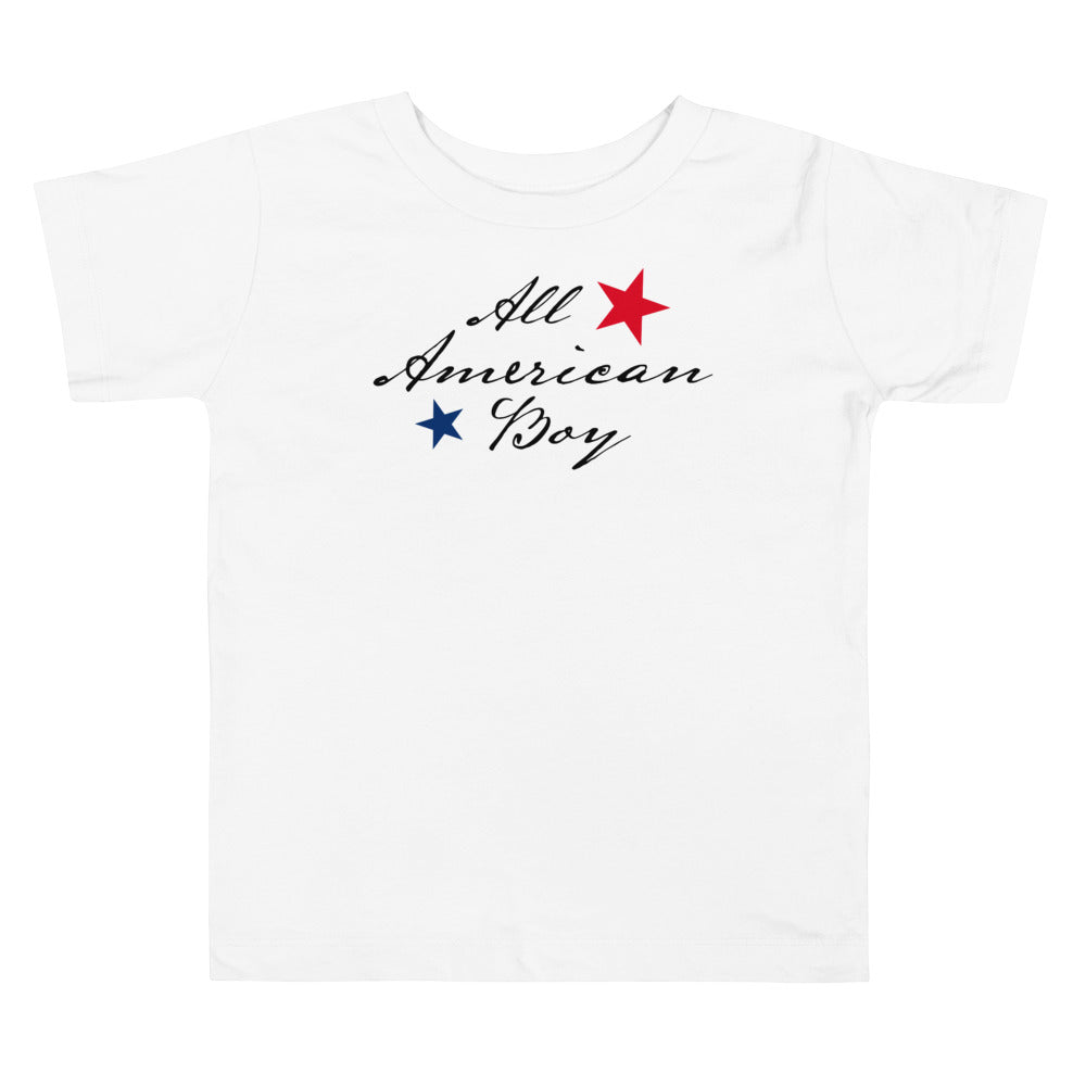 All American Boy Toddler Shirt-Toddler Shirt-2T-Ardent Patriot Apparel Co.