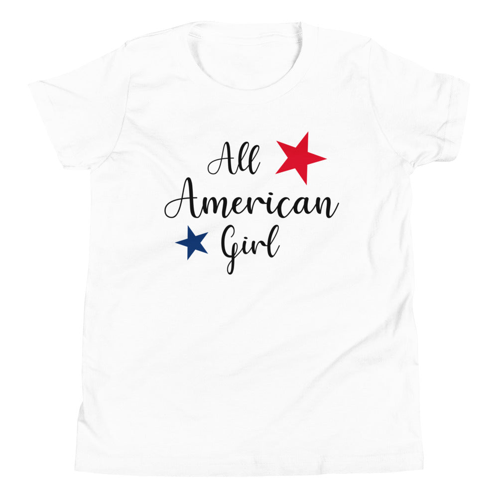 All American Girl Youth-Youth Shirt-S-Ardent Patriot Apparel Co.